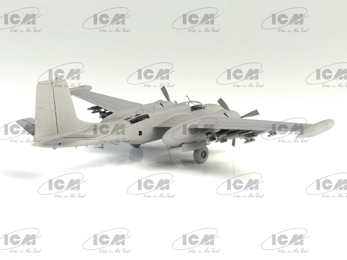 ICM 48280 B-26K with USAF Pilots &amp;amp; Ground Personnel 1/48 – immagine 4