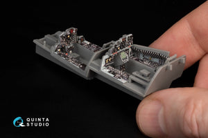 Quinta Studio QD+48370 F-4E late without DMAS 3D-Printed &amp;amp; coloured Interior on decal paper (Meng) (with 3D-printed resin parts) 1/48 – imagen 12