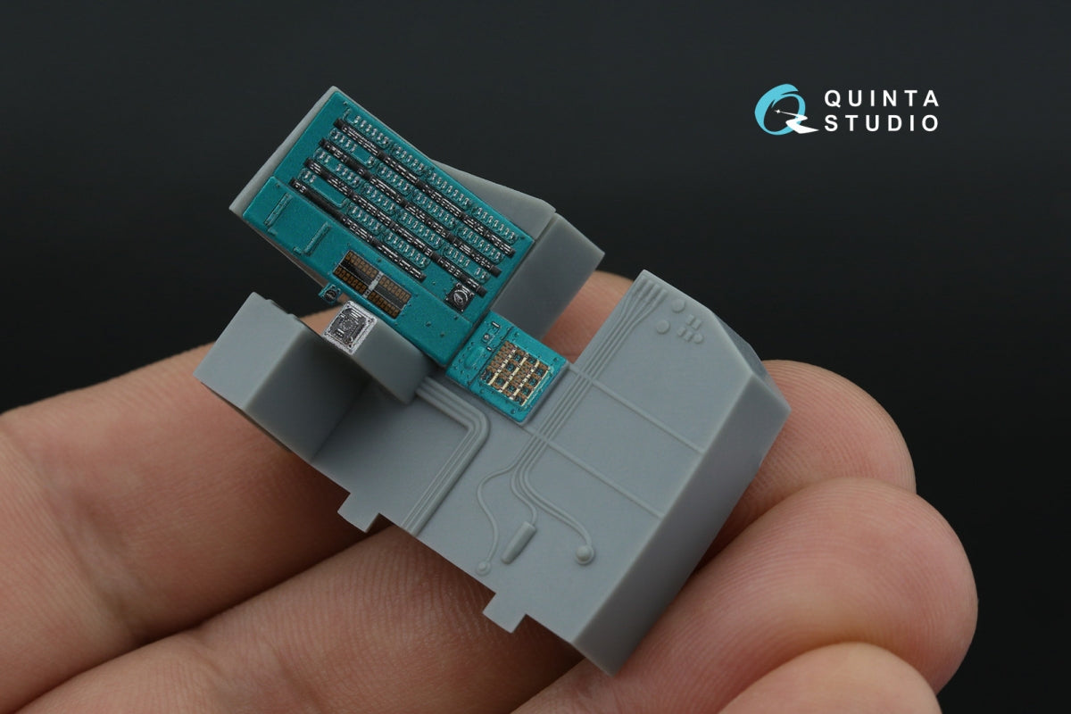 Quinta Studio QDS-48570 Mi-24A 3D-Printed &amp;amp; coloured Interior on decal paper (Trumpeter) (small version) 1/48 – Bild 12