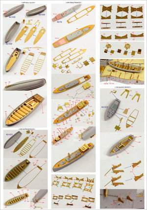 Pontos 23007F1 HMS RODNEY 1942 Detail Up Set 1/200 – zdjęcie 16