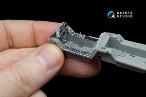 Quinta Studio QD48042 F/A-18A 3D-Printed &amp;amp; coloured Interior on decal paper (for Kinetic) 1/48 – immagine 5
