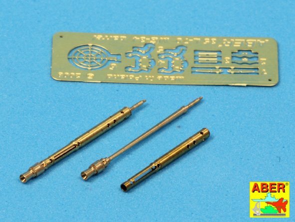 Aber 35L-098 Set of 2 barrels for German tank machine gun MG 34 with Panzermantel 1/35 – immagine 3