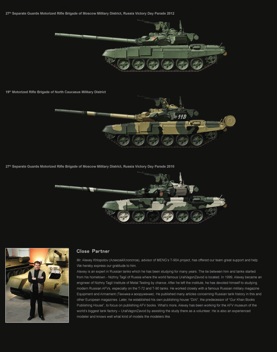 Meng Model TS-006 Russian Main Battle Tank T-90 1/35 – imagen 15