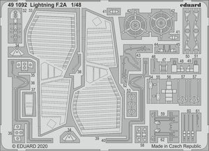 Eduard 491092 Lightning F.2A 1/48 AIRFIX – Bild 2