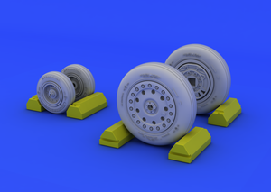 Eduard 648114 F-4B/ N wheels 1/48 (Academy) – immagine 2