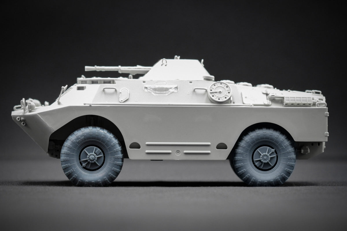 ScaleX WM 35013S BRDM 2 Sagged wheel set (for Trumpeter) 1/35