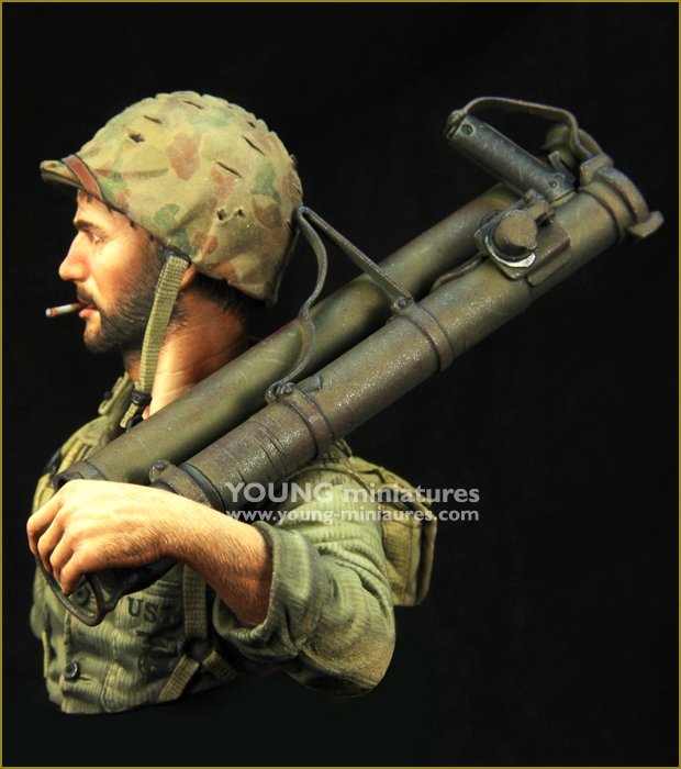 Young Miniatures YM1880 USMC PACIFIC WWII 1/10 – imagen 3