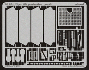 Eduard 35624 Tiger I Mid. Production 1/35 Tamiya