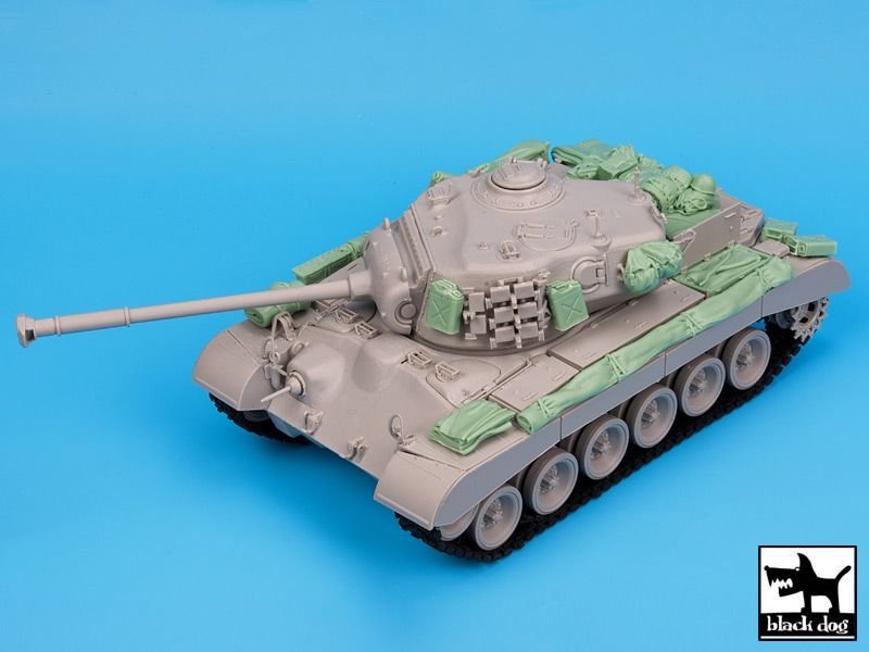 Black Dog T35060 US M -26 Pershing accesorie set 1/35 – imagen 2