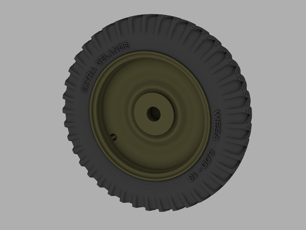 Panzer Art RE35-204 Road wheels for Kfz.1 “Stover” (late pattern) 1/35 – immagine 2