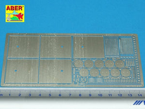 Aber 35A112 Side fuel tanks for soviet tanks KV type 1/35 – imagen 2