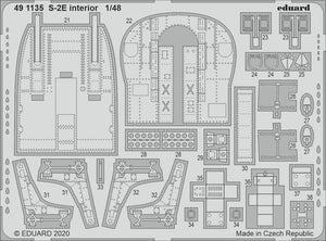 Eduard 491135 S-2E interior KINETIC MODEL 1/48 – imagen 2