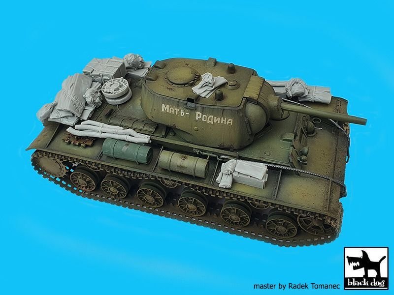Black Dog T35226 Soviet heavy tank KV -1 accessories set 1/35 – immagine 3