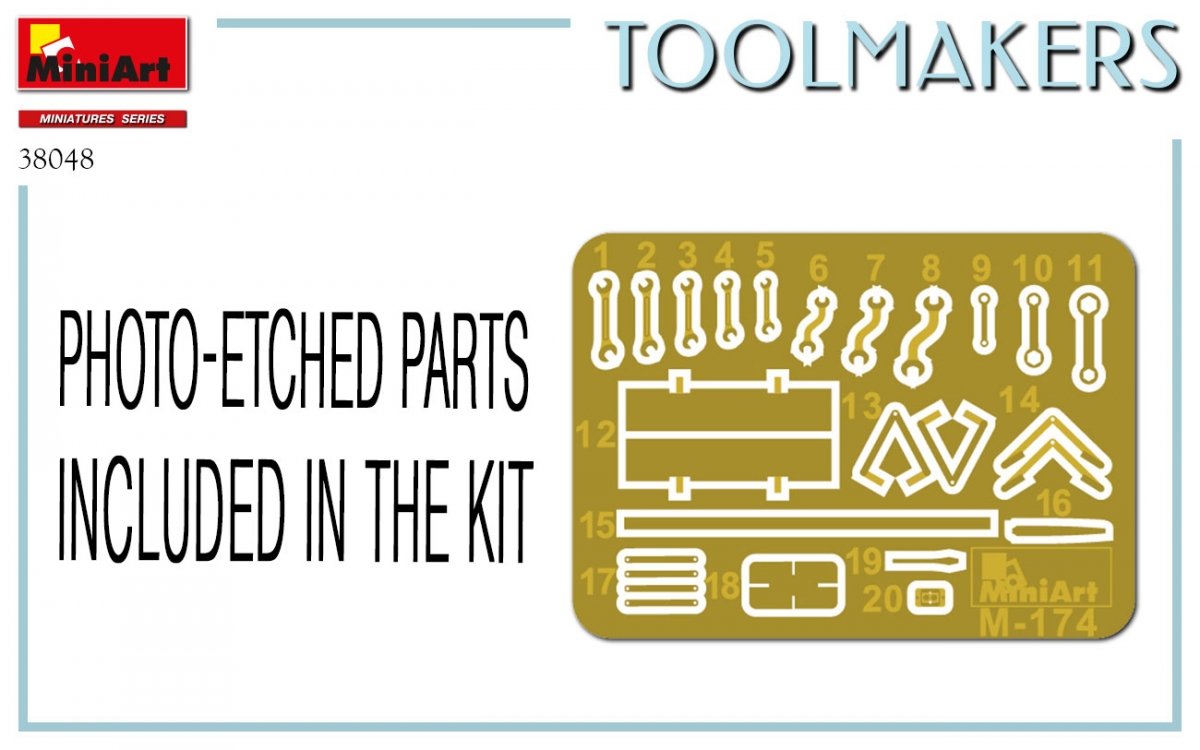 Miniart 38048 Toolmakers 1/35 – immagine 4