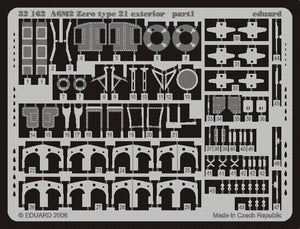 Eduard 32162 A6M2 Zero type 21 exterior 1/32 Tamiya – Bild 2