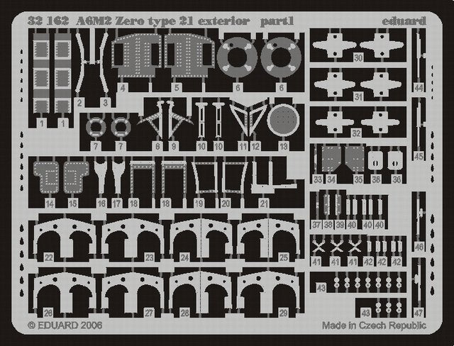 Eduard 32162 A6M2 Zero type 21 exterior 1/32 Tamiya – Bild 2