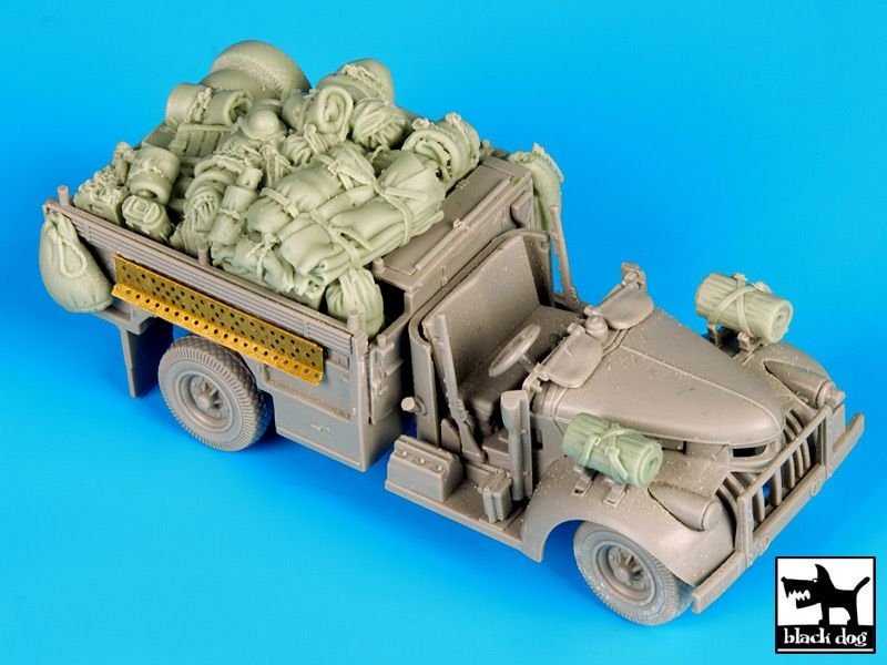 Black Dog T72039 British Chevrolet 30 cwt accesories set for Dragon 1/72 – Bild 3