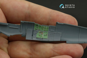 Quinta Studio QD72043 Spitfire Mk.VIII 3D-Printed &amp;amp; coloured Interior on decal paper (Eduard) 1/72 – imagen 10