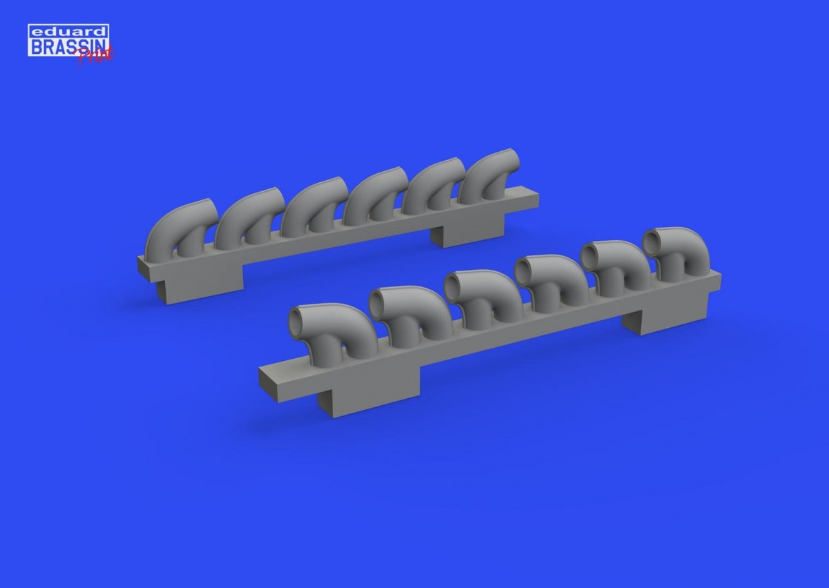 Eduard 672305 P-39Q exhaust stacks PRINT ARMA HOBBY 1/72 – imagen 3