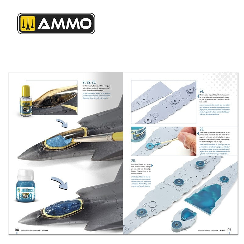 Ammo by Mig 6300 Scale Modeling for Beginners Vol. 1: Assembly (Bilingual English &amp;amp; Spanish) – immagine 11