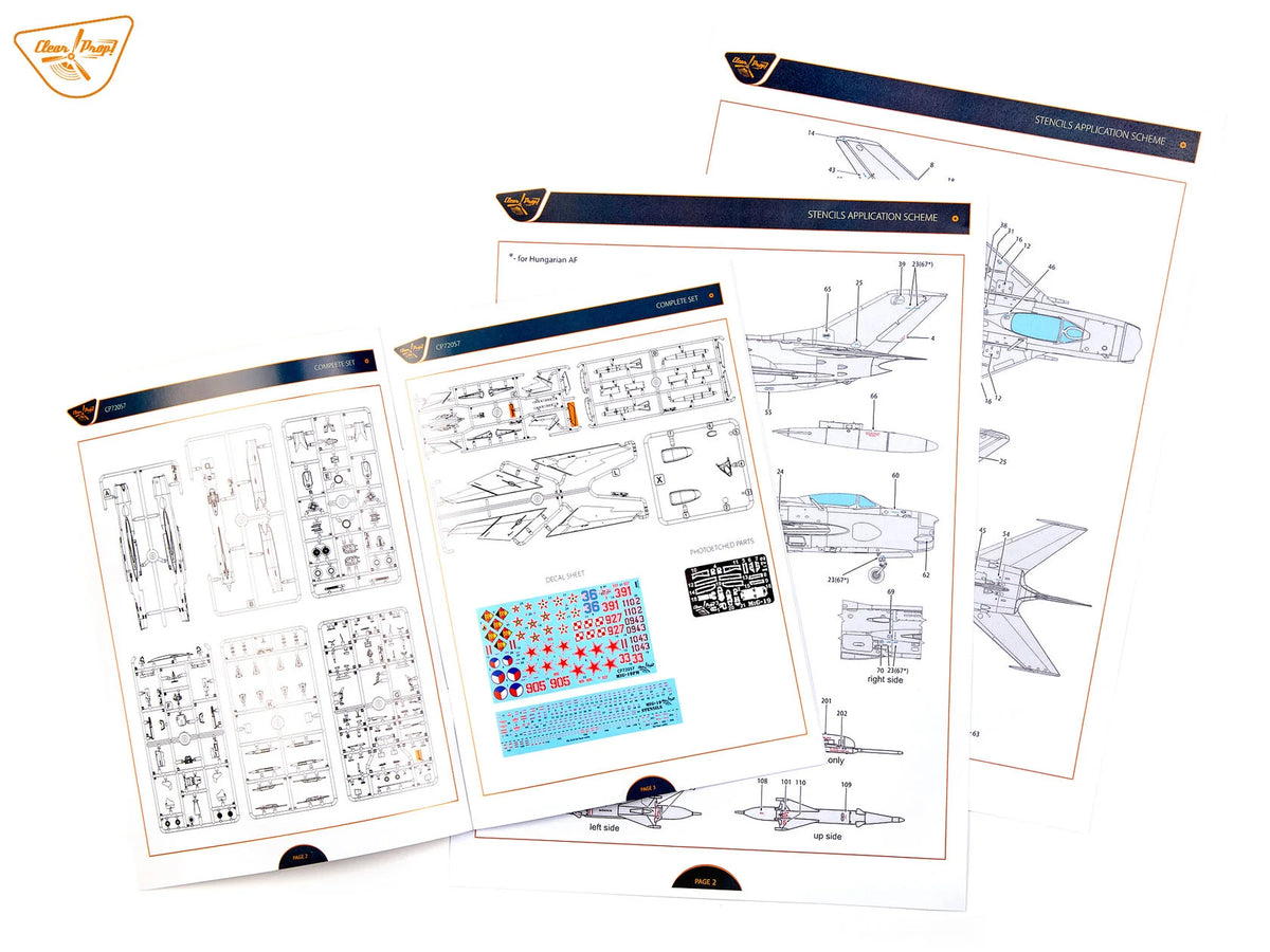 Clear Prop! CP72057 MiG-19 PM 1/72 – Bild 41