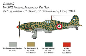 Italeri 1439 MC.202 Folgore 1/72 – immagine 7