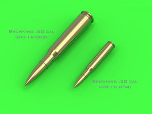 Master GM-16-004 M1919 Browning .30 caliber (7,62mm) - naboje (25sztuk) 1/16 – immagine 3