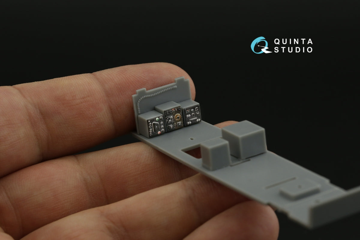 Quinta Studio QD48423 Fairey Fulmar Mk.I 3D-Printed &amp;amp; coloured Interior on decal paper (Trumpeter) 1/48 – immagine 14