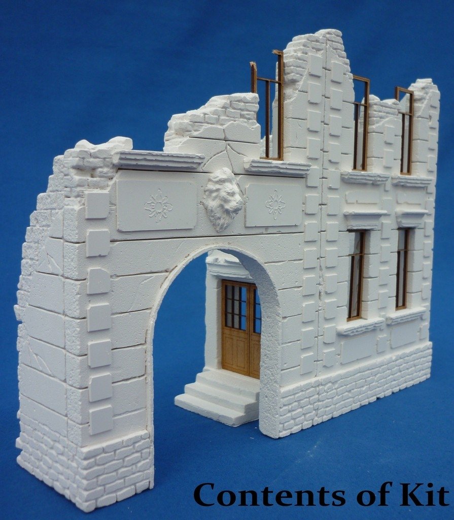 RT-Diorama 35223 Bombed out Houses 1/35 – immagine 2