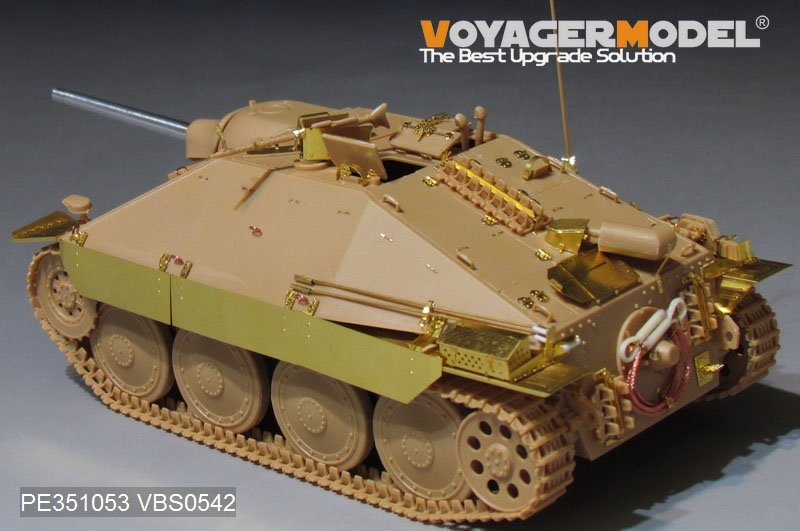 Maquette Voyager PE351053B Chasseur de chars allemand Sd.Kfz.138/2 Hetzer, version tardive (la version B inclut le canon), pour maquettes ACADMY 13230/13277 au 1/35 – image 14