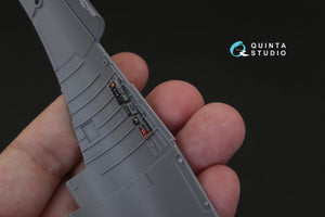 Intérieur imprimé en 3D et coloré sur papier décalcomanie Quinta Studio QD32040 F4U-1A Corsair (pour maquette Tamiya) 1/32 – image 8
