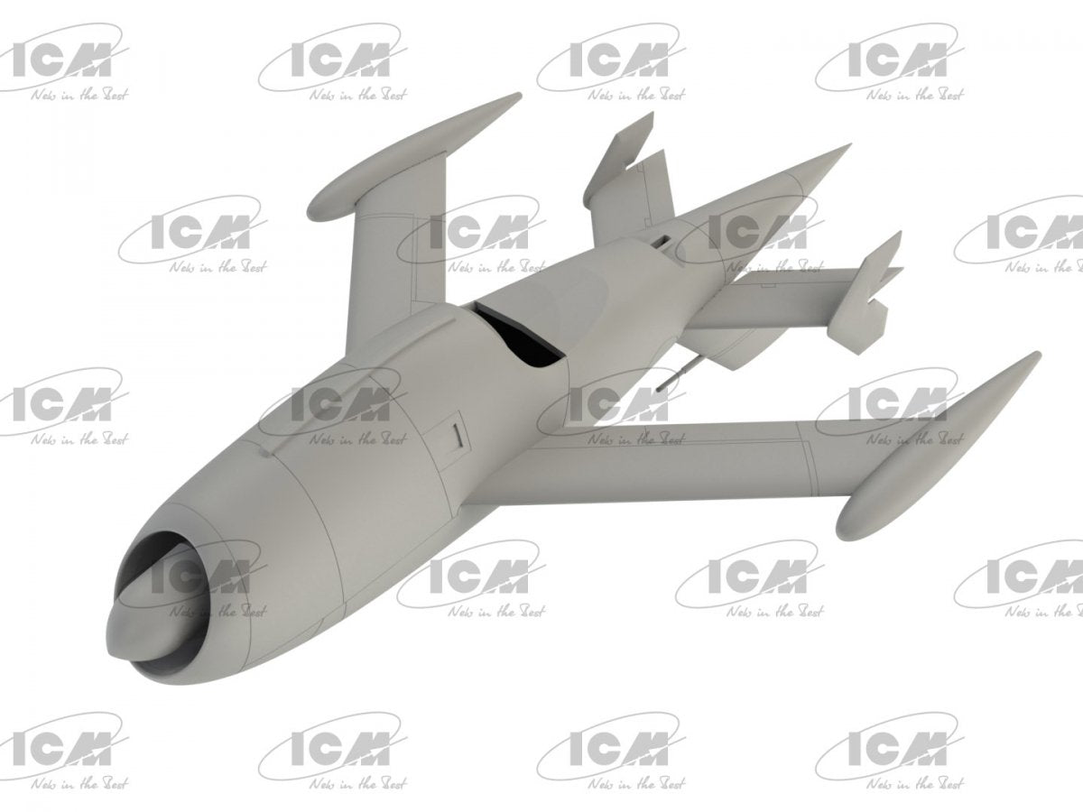 ICM 48400 Q-2A (AQM-34B) Firebee with trailer 1/48 – immagine 9