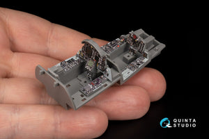 Quinta Studio QDS-48342 F-4G late 3D-Printed &amp;amp; coloured Interior on decal paper (Meng) (Small version) 1/48 – imagen 10