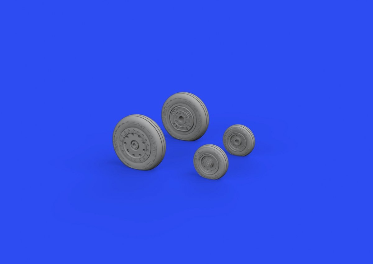 Roues Eduard 648682 F-4B TAMIYA 1/48 – image 2
