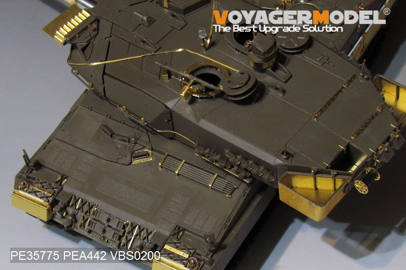 Voyager Model PE35775B Modern German Leopard 2A5 Basic ( Ver.B Gun barrel Include)(For TAMIYA 35242) 1/35 – immagine 3