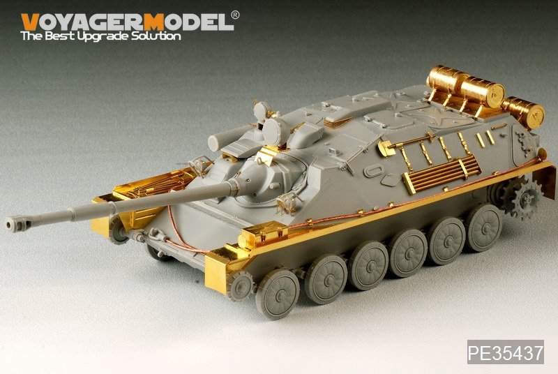 Maquette Voyager PE35437, canon automoteur aéroporté russe ASU-85 Mod.1956 de la Seconde Guerre mondiale pour TRUMPETER 01588, échelle 1/35 – image 8