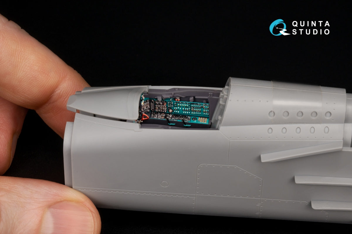 Quinta Studio QD+48560 MiG-25PD 3D-Printed &amp;amp; colored Interior on decal paper (ICM) (with 3D-printed resin parts) 1/48 – image 9