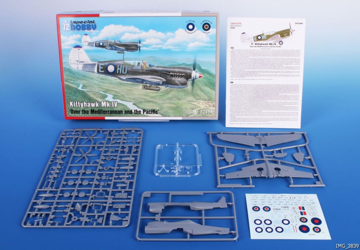Special Hobby 72484 Kittyhawk Mk.IV &amp;#39;Over The Mediterranean and the Pacific&amp;#39; 1/72 – imagen 3