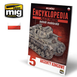 Ammo of Mig Jimenez 6199 Encyklopedia Technik Modelarskich - Pojazdy Pancerne (język polski) - Komplet 6 tomów plus twarda obwoluta – zdjęcie 6