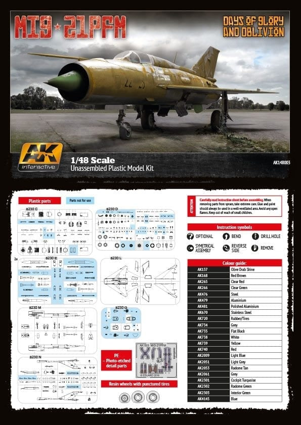 AK Interactive AK148003 MiG-21PFM Days of Glory and Oblivion 1/48 – image 2
