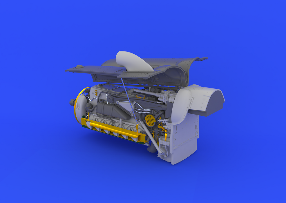 Eduard 632025 Bf 109G-6 engine 1/32 (Revel) – Bild 3
