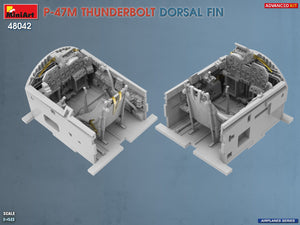 MiniArt 48042 P-47M Thunderbolt Dorsal Fin Advanced Kit 1/48 – imagen 10
