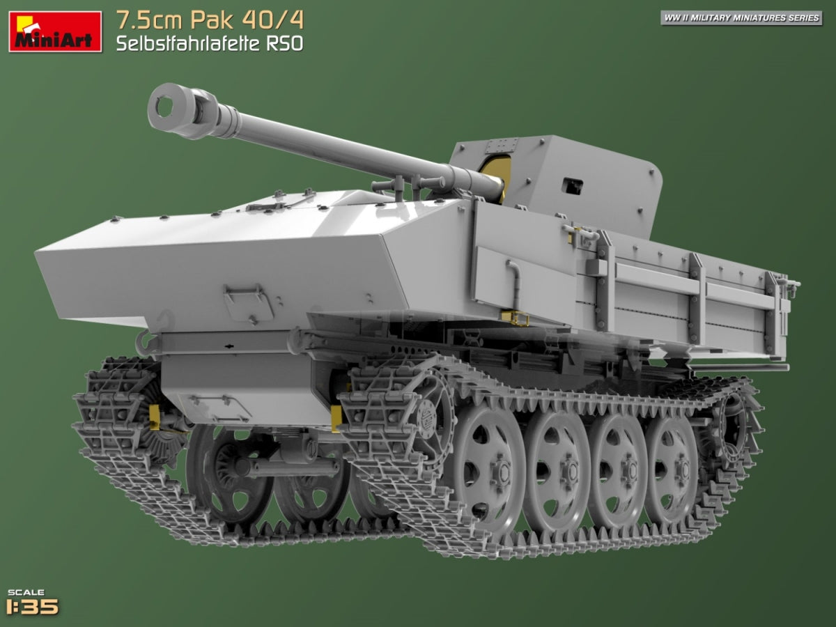 MiniArt 35483 7.5cm Pak 40/4. Selbstfahrlafette RSO 1/35 – Bild 4
