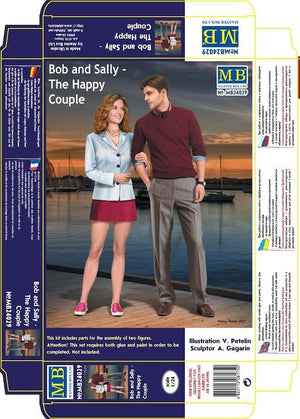 Master Box 24029 Dangerous Curves Series. Bob and Sally - The Happy Couple 1/24 – immagine 4