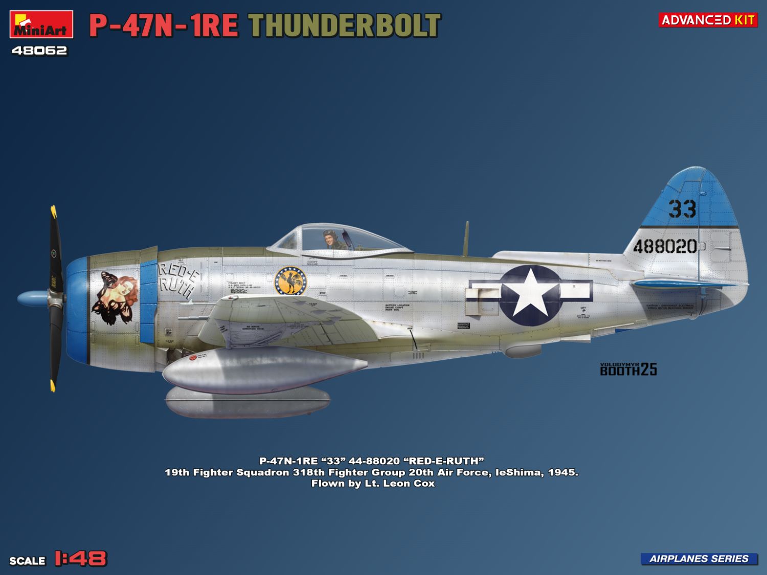 MiniArt 48062P-47N-1RE Thunderbolt. Advanced Kit 1/48 – immagine 3