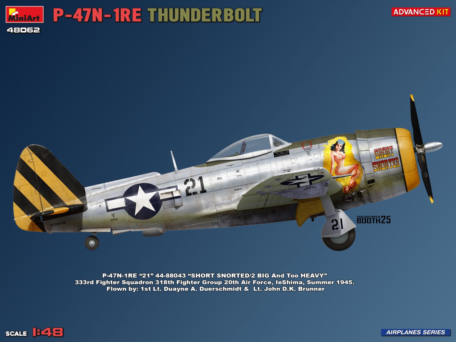 MiniArt 48062P-47N-1RE Thunderbolt. Advanced Kit 1/48 – immagine 6
