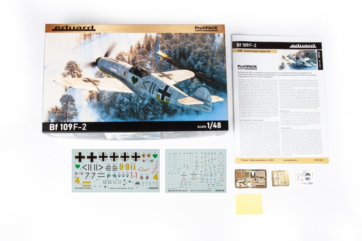 Eduard 82115 Bf 109F-2 1/48 – imagen 3