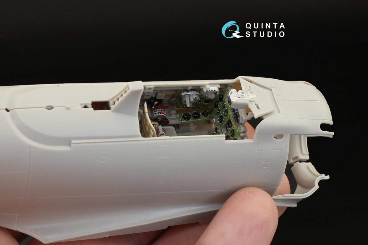Quinta Studio QD32027 A6M5 (Nakajima prod.) 3D-Printed &amp;amp; coloured Interior on decal paper (for Tamiya kit) 1/32 – Bild 6