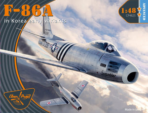 Clear Prop! CP4825 North American F-86 A Sabre in Korea Early Variants (Advanced Kit) 1/48