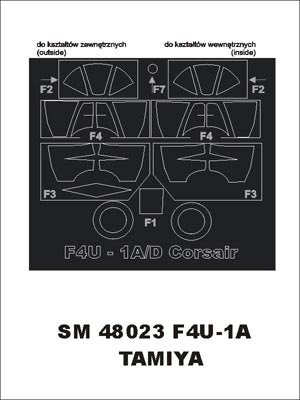 Montex SM48023 F4U1A Corsair TAMIYA